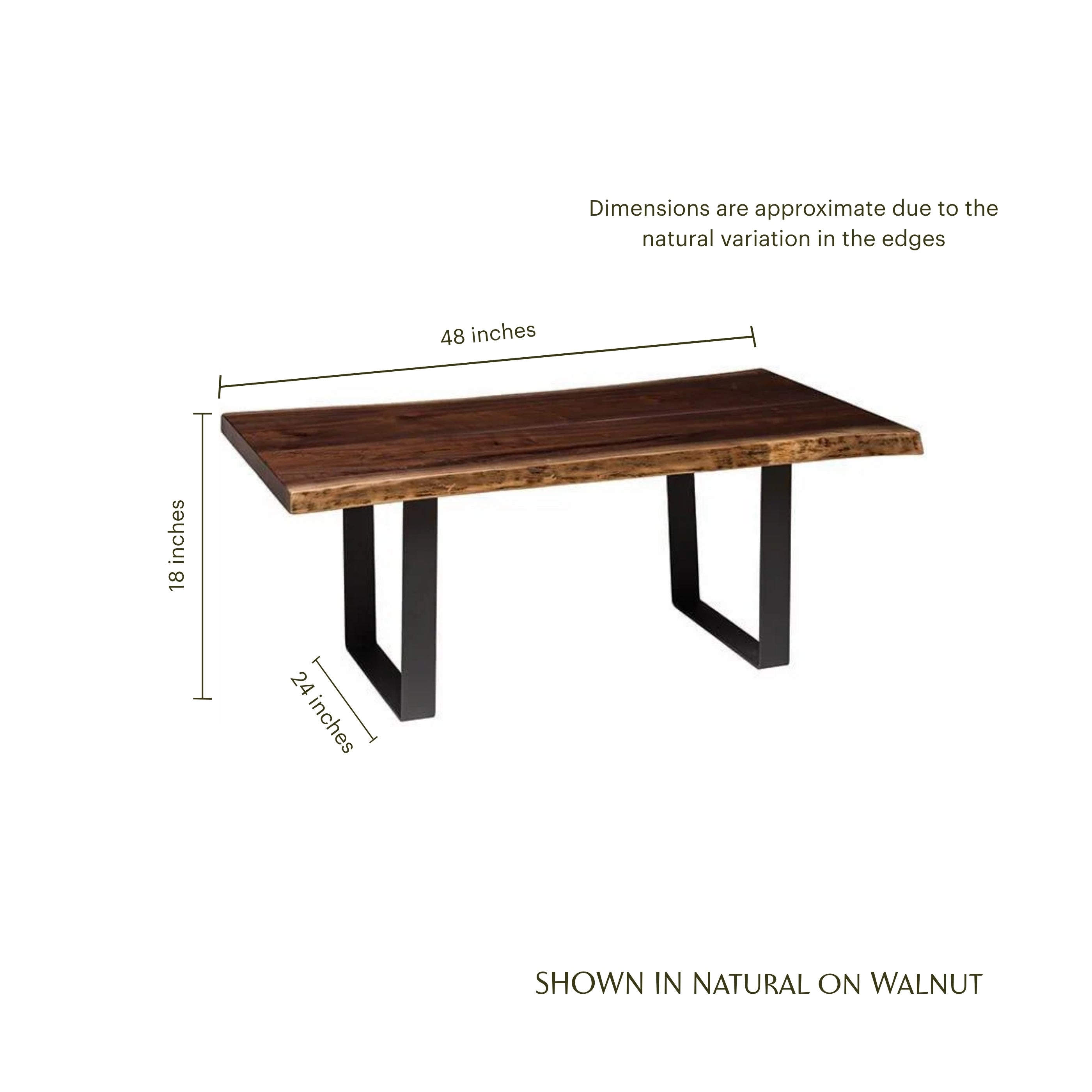Live Edge Coffee Table
