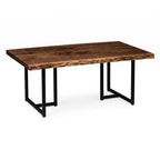 Live Edge T-base Coffee Table