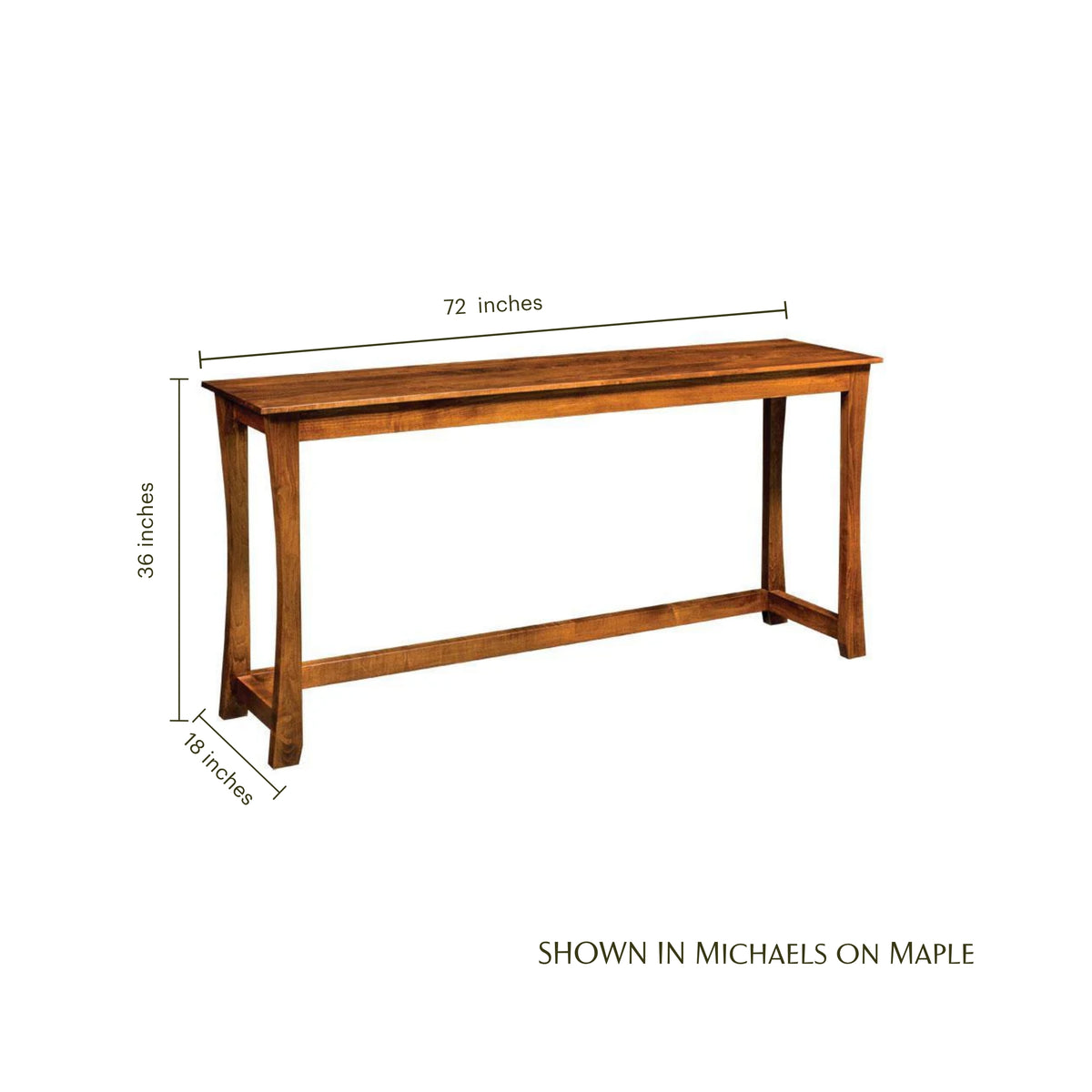 Loft Console Bar Table