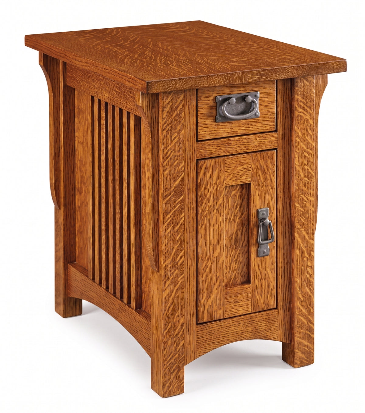 Logan Mission Cabinet Chairside Table