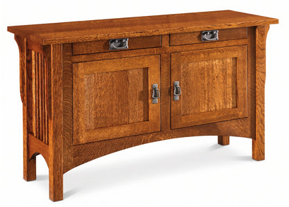 Logan Mission Cabinet Sofa Table