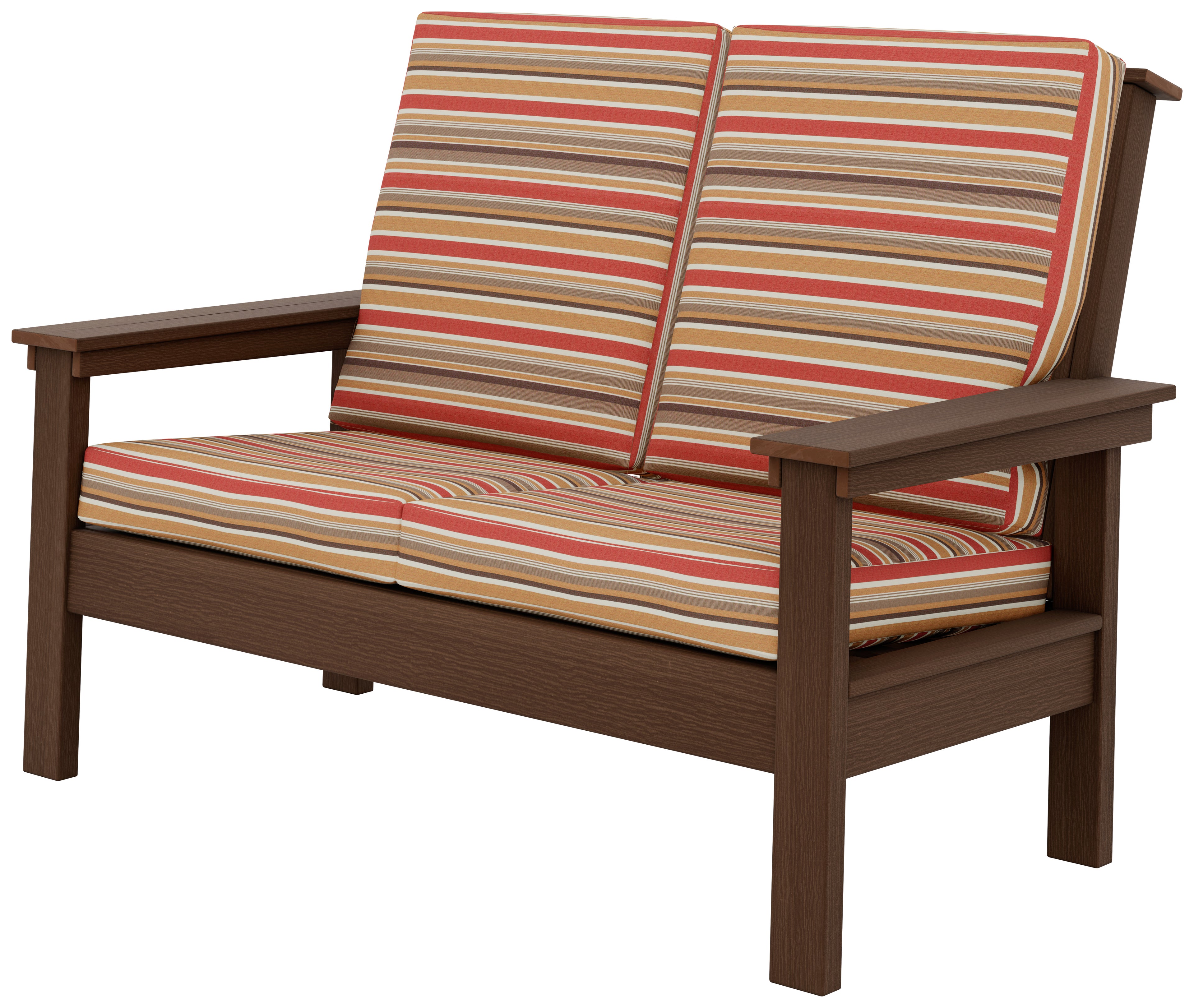Contemporary Outdoor Loveseat