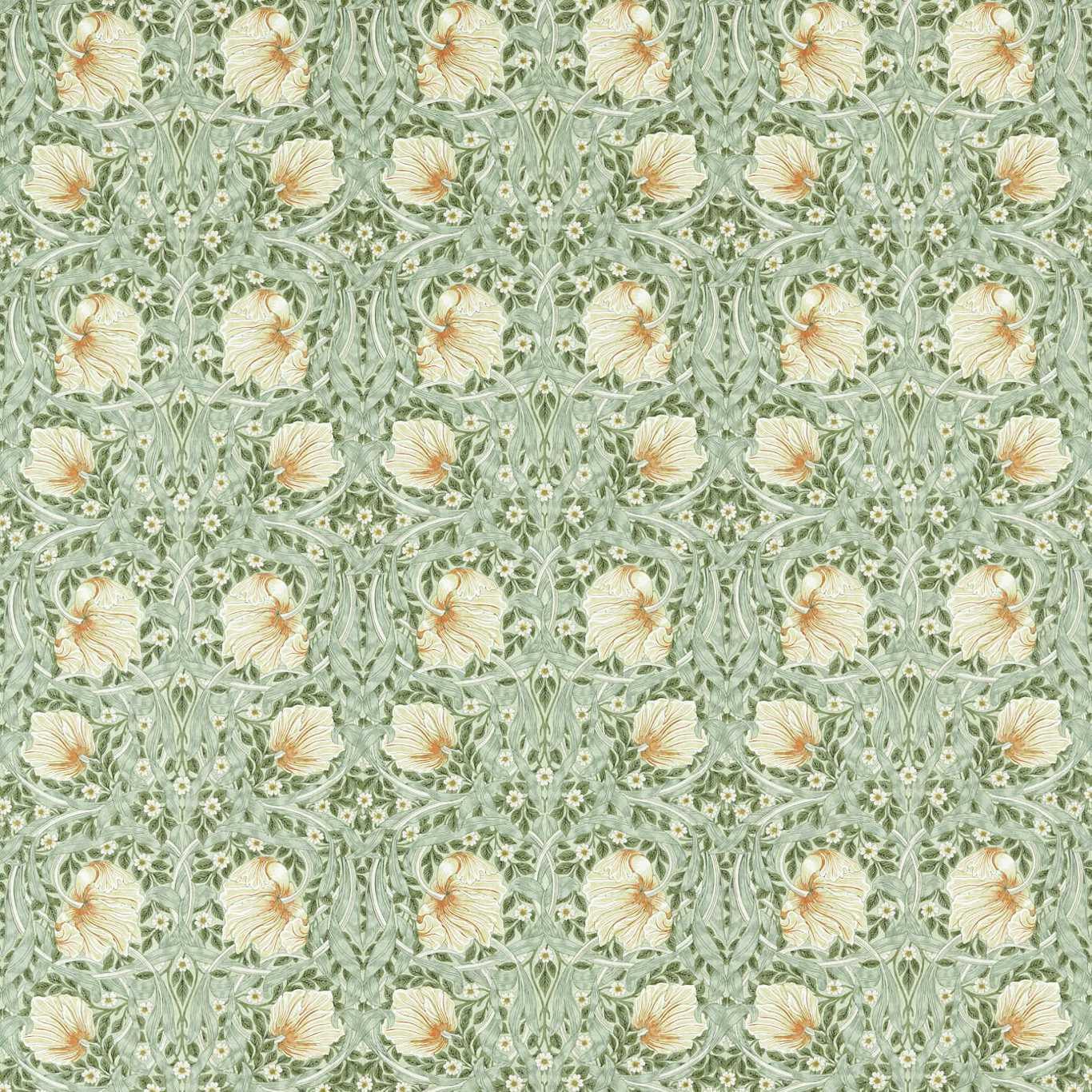 William Morris Fabric- Pimpernel Cotton Linen