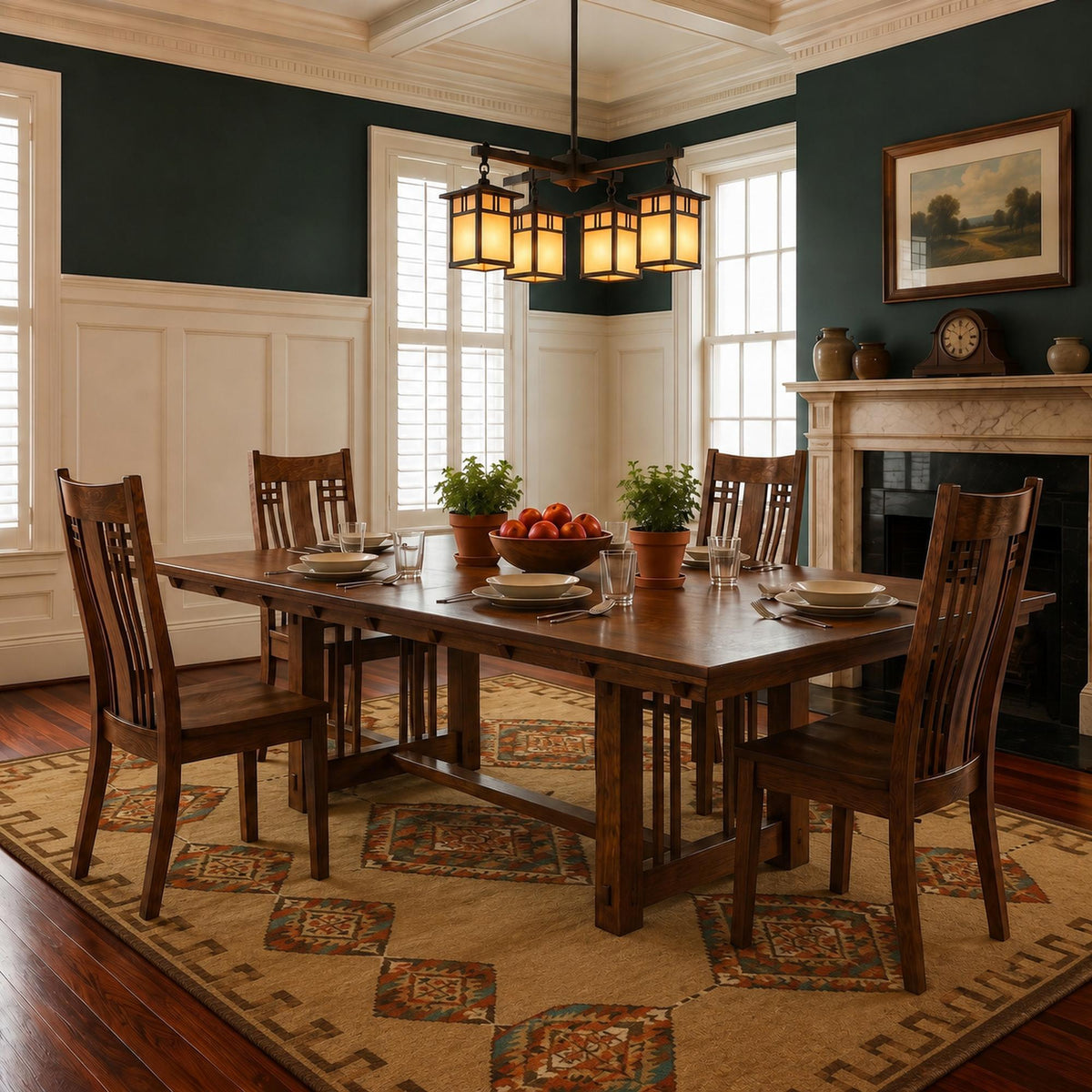 MaKayla Trestle Table