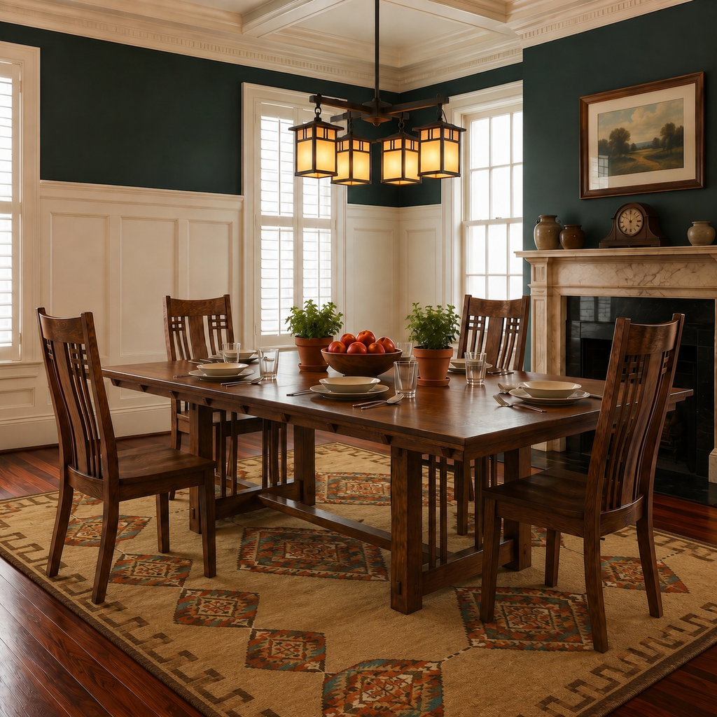 MaKayla Trestle Table