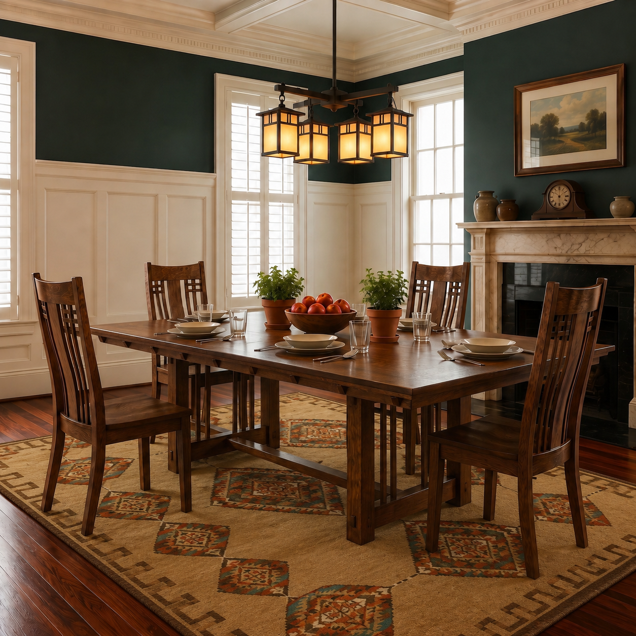 MaKayla Trestle Table
