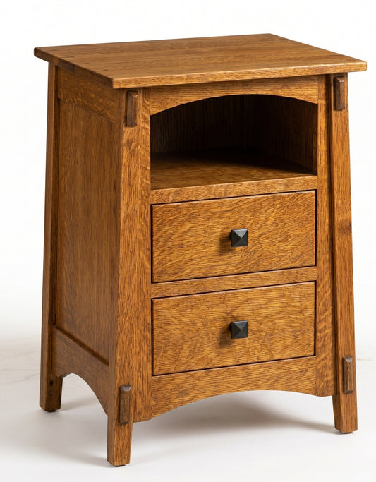 McCoy 2 Drawer Nightstand
