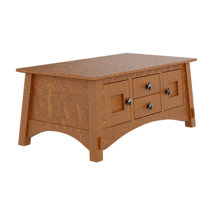 McCoy Craftsman Cabinet Coffee Table