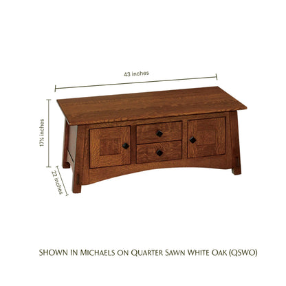 McCoy Craftsman Cabinet Coffee Table