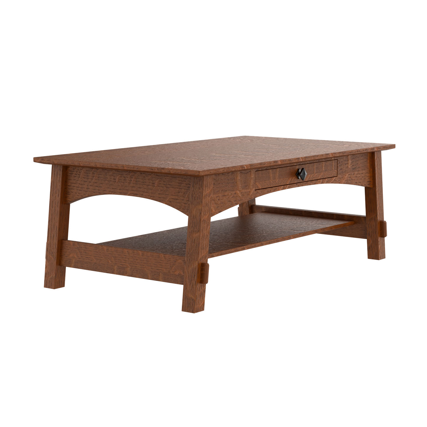 McCoy Craftsman Coffee Table with Drawer