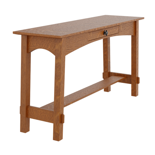 McCoy Craftsman Sofa Table with Drawer