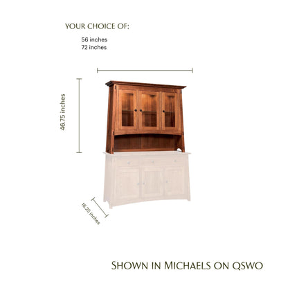 McCoy Open Hutch Top