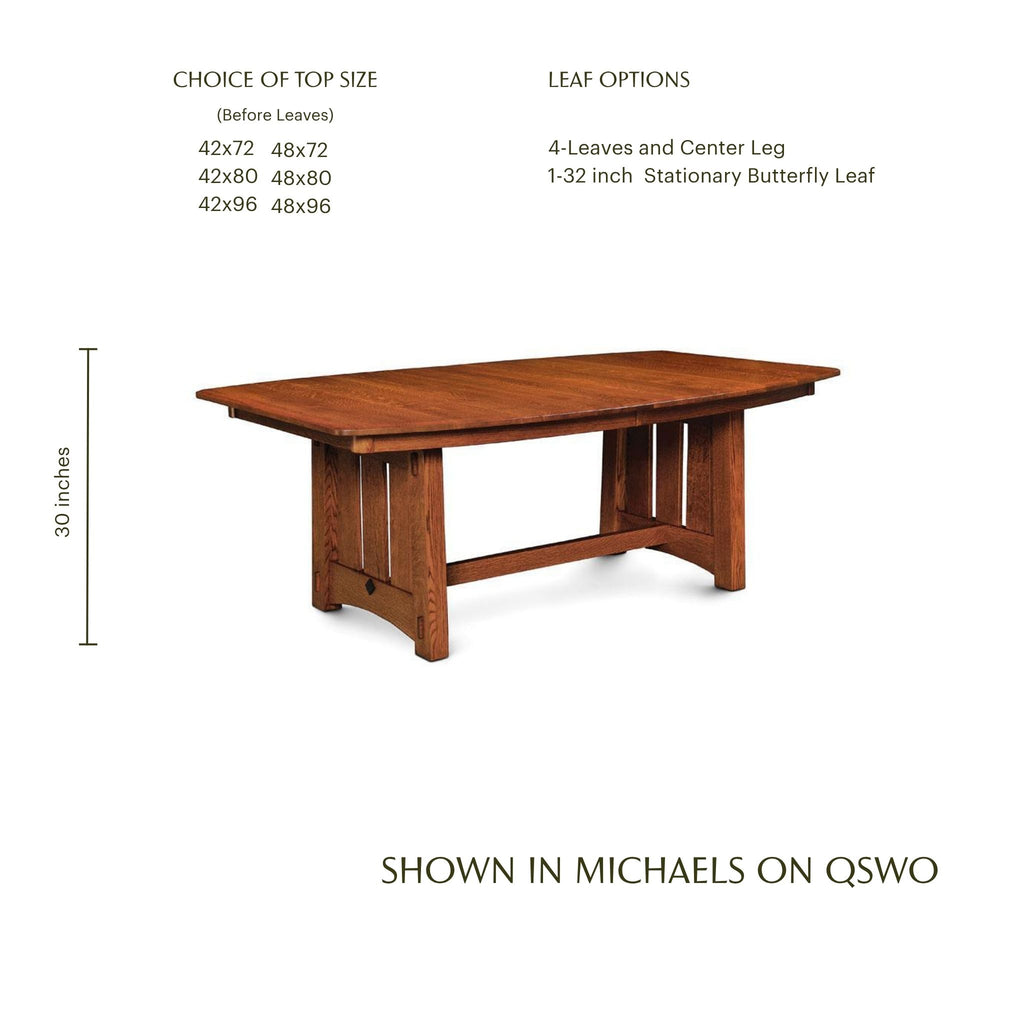 McCoy Trestle Table