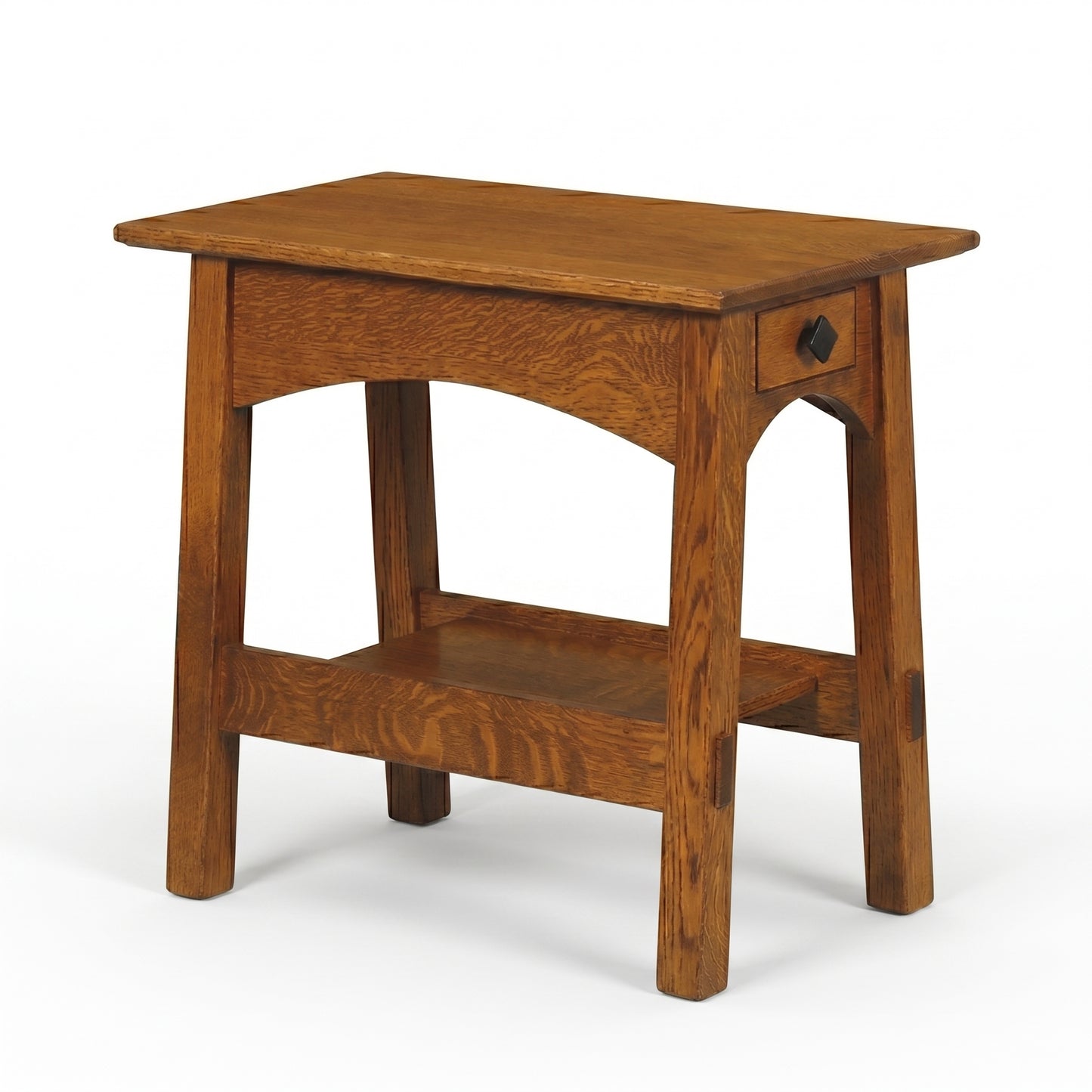 McCoy Craftsman Chairside Table with Drawer
