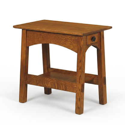 McCoy Craftsman Chairside Table with Drawer