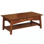 McCoy Craftsman Coffee Table with Drawer