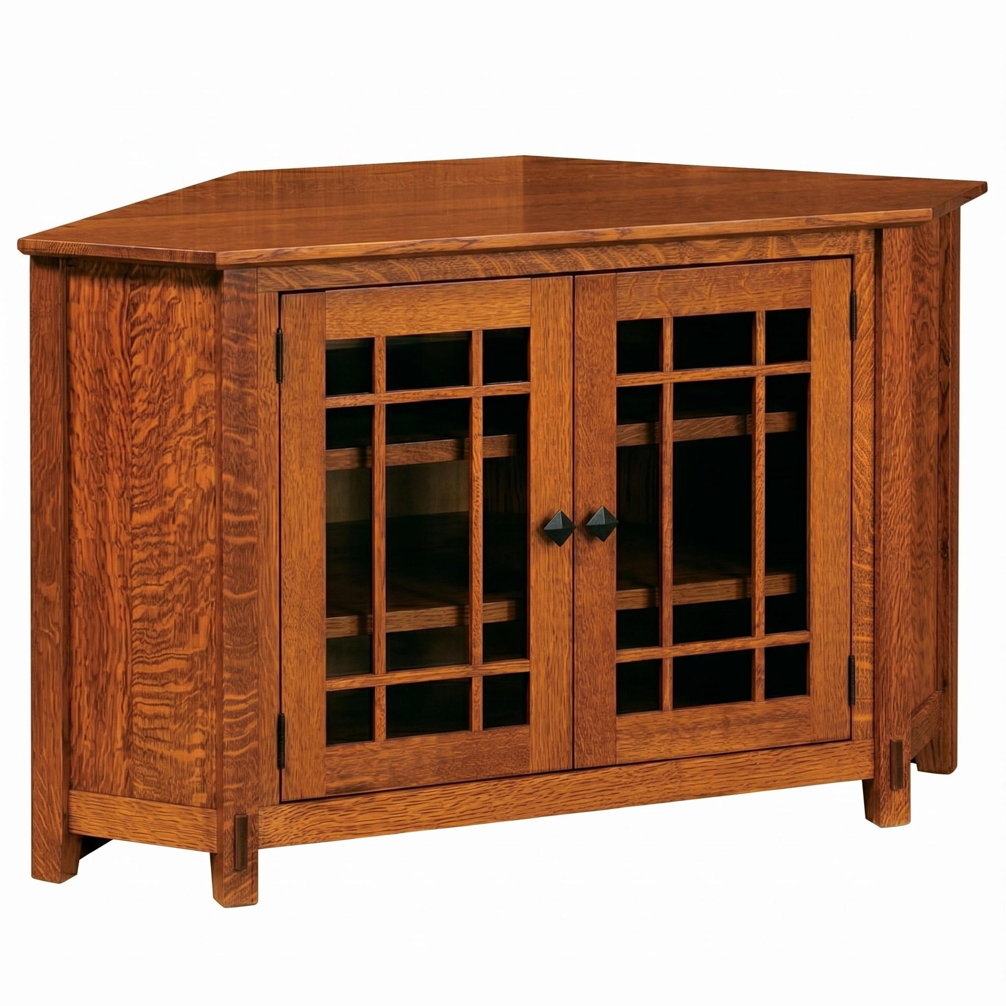 McCoy Craftsman Corner TV Cabinet