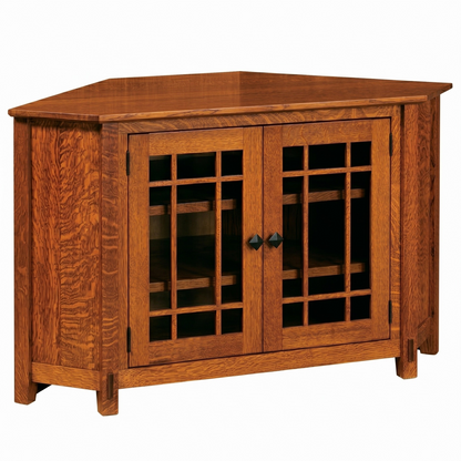 McCoy Craftsman Corner TV Cabinet
