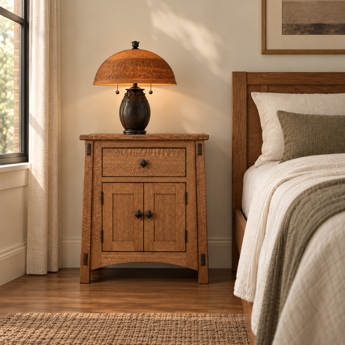 McCoy 2 Door Nightstand