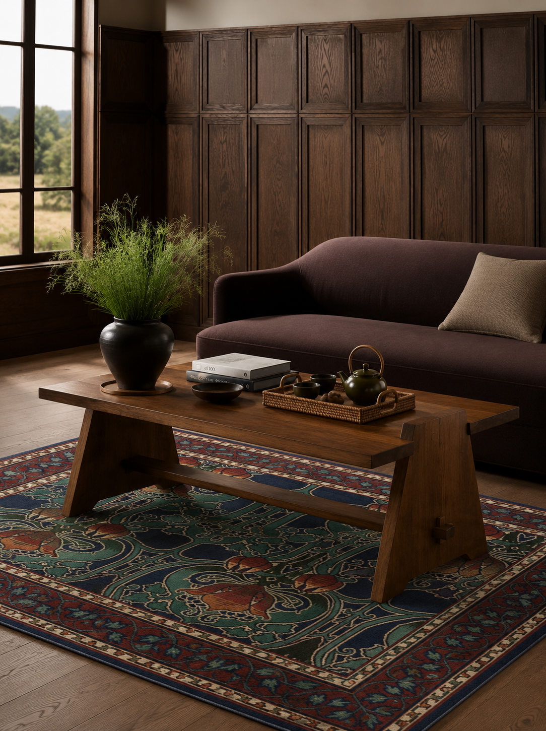 McMurdoch Hand Knotted Rug