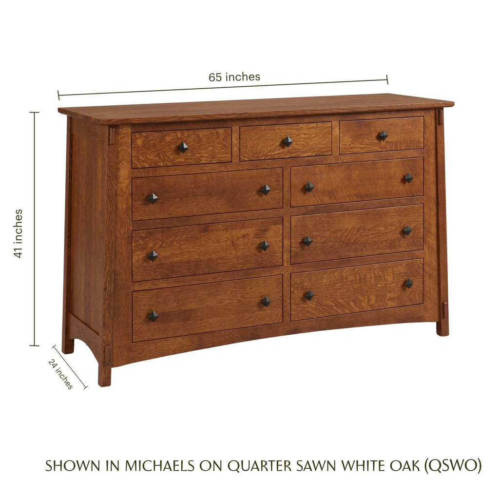 McCoy 9-Drawer Dresser