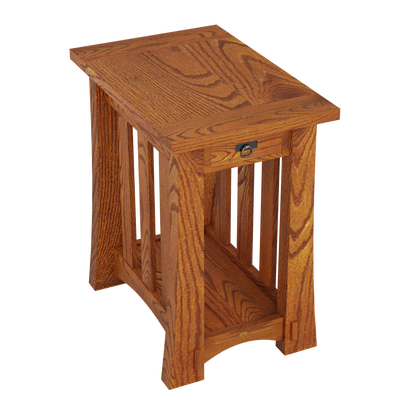 Mesa Ginkgo Inlay Chairside Table