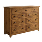 Mission 9-Drawer Dresser