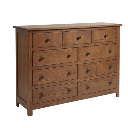 Mission 9-Drawer Dresser
