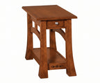 Mission Inlay Chairside Table
