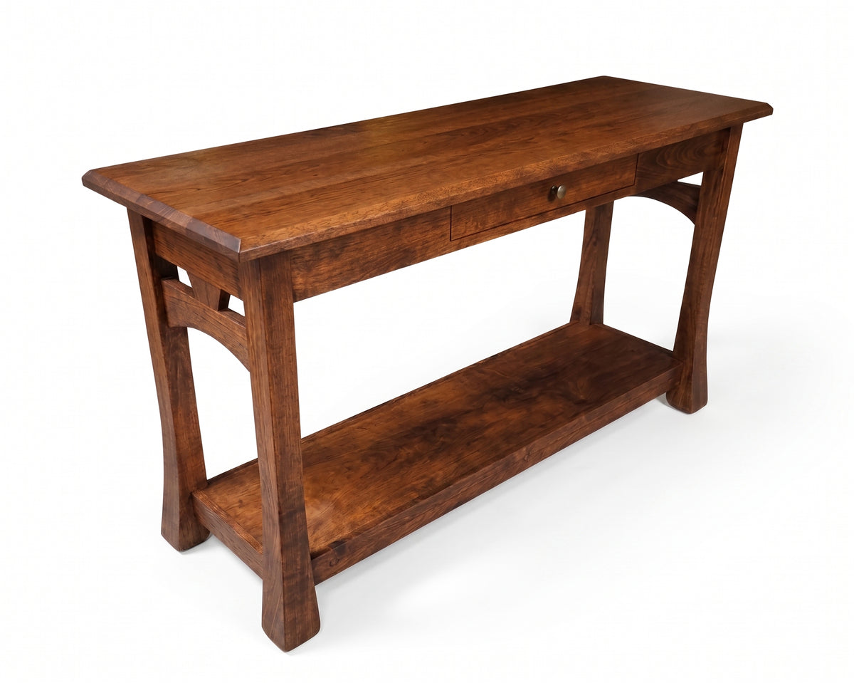 Mission Inlay Sofa Table