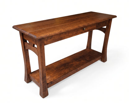 Mission Inlay Sofa Table