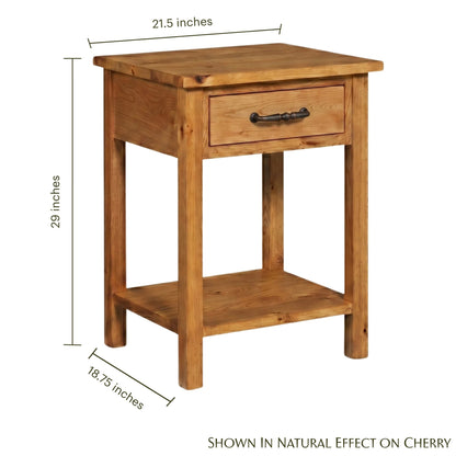 Mission Narrow Nightstand