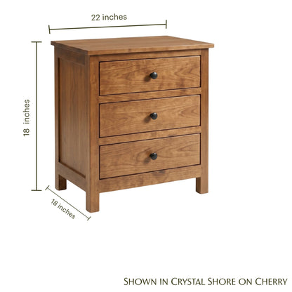 Mission Wide Nightstand
