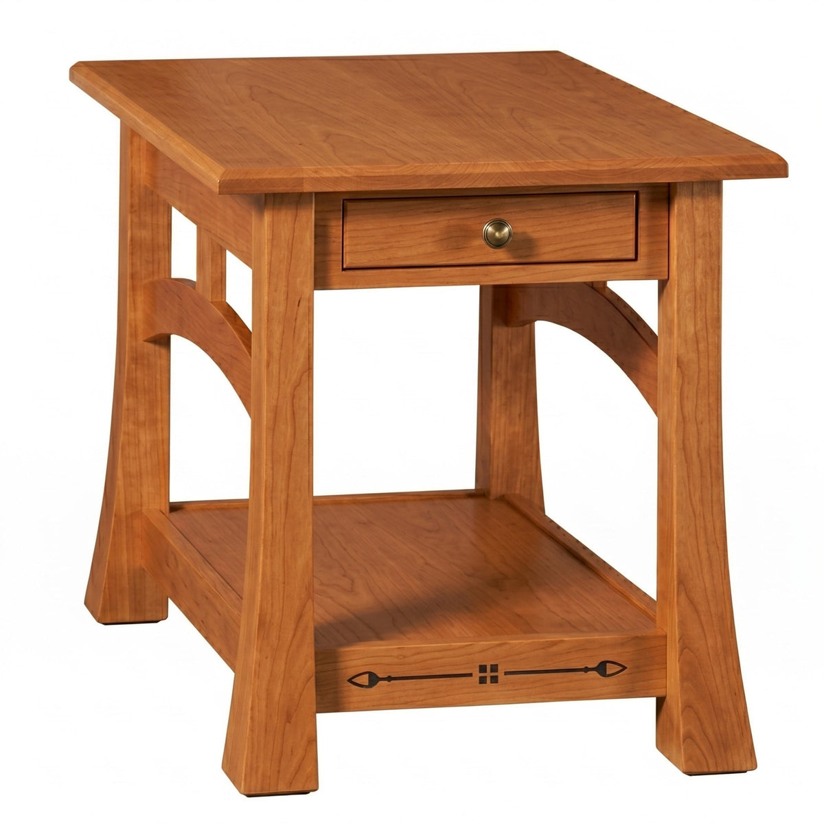 Mission Inlay End Table