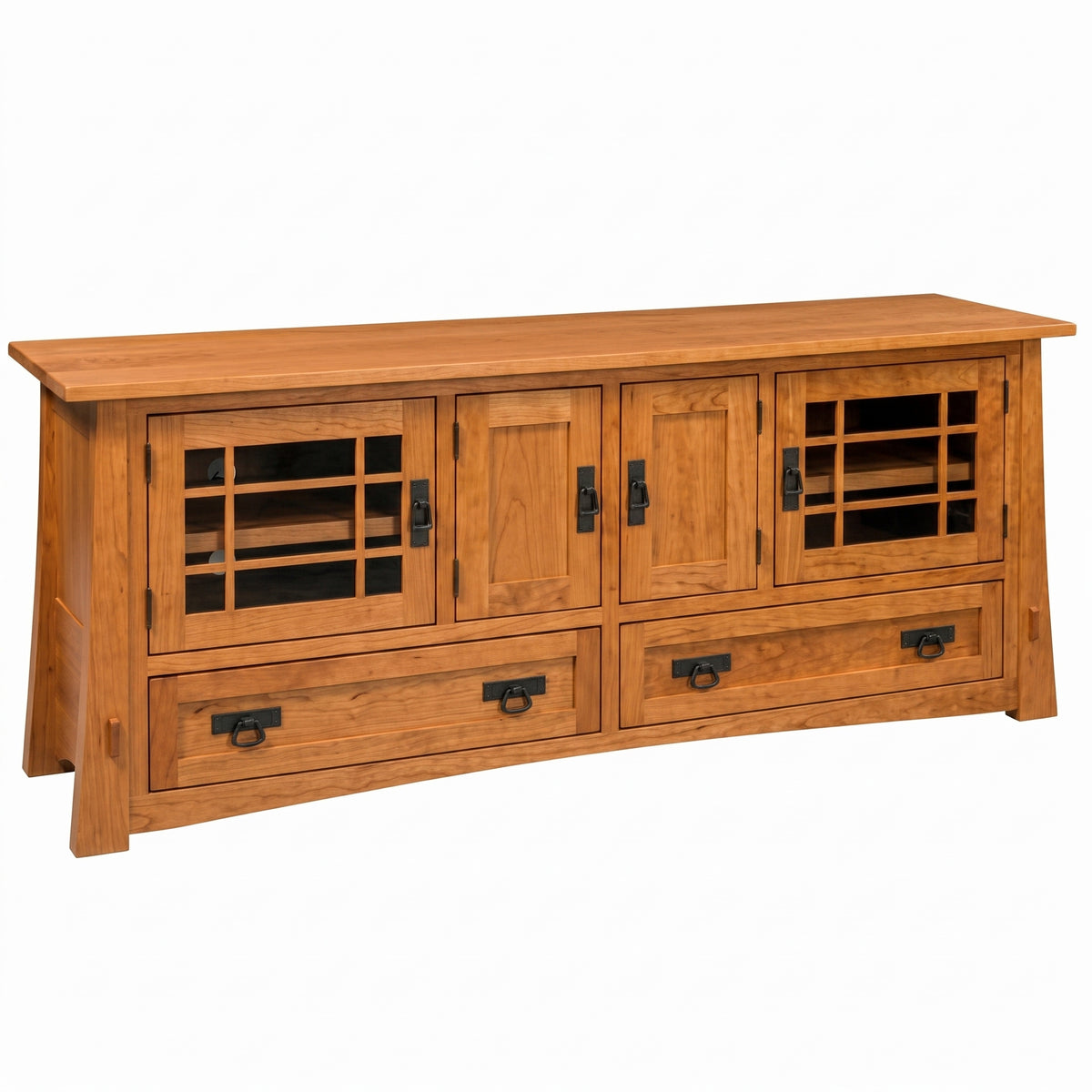 Modesto Craftsman Media Cabinet