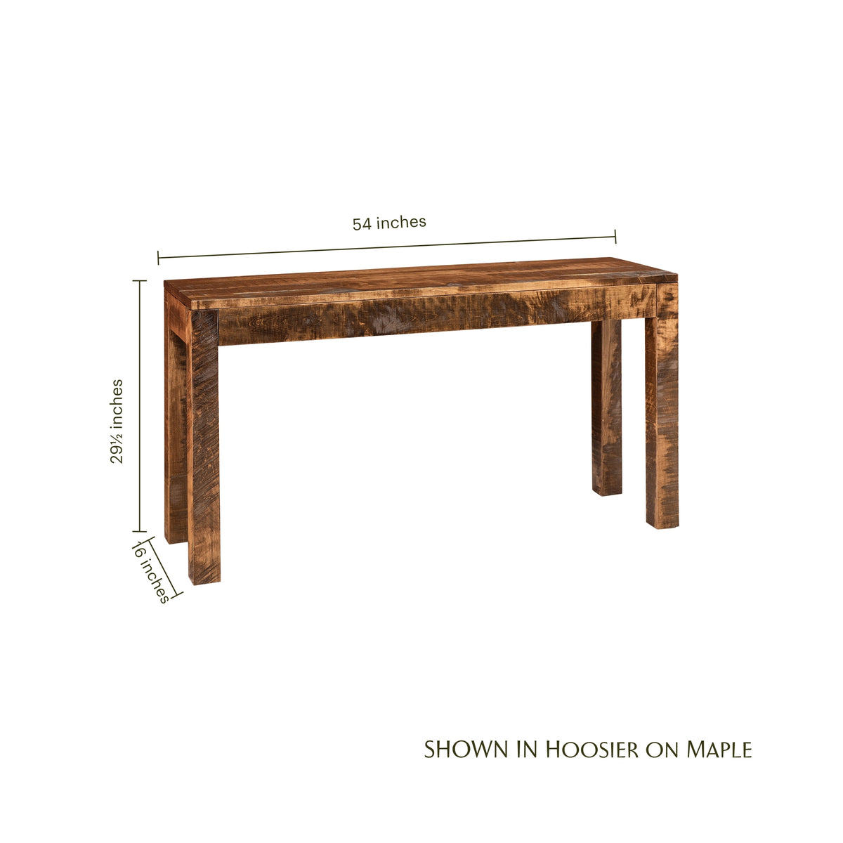 Mountain Roughsawn Sofa Table