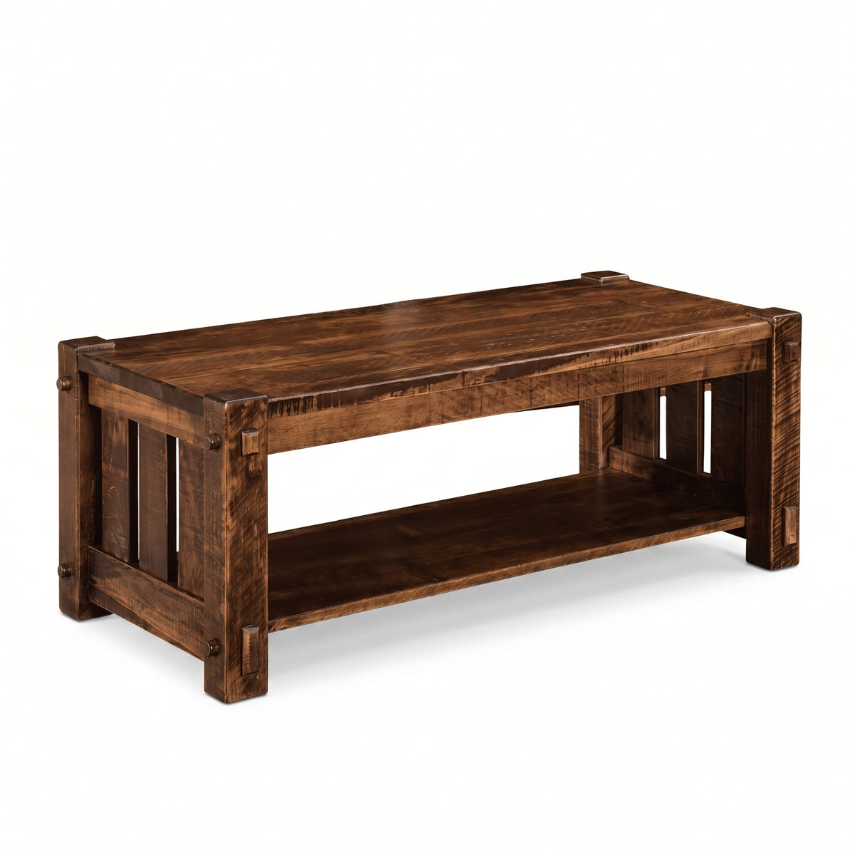Mountain Roughsawn Wood Coffee Table