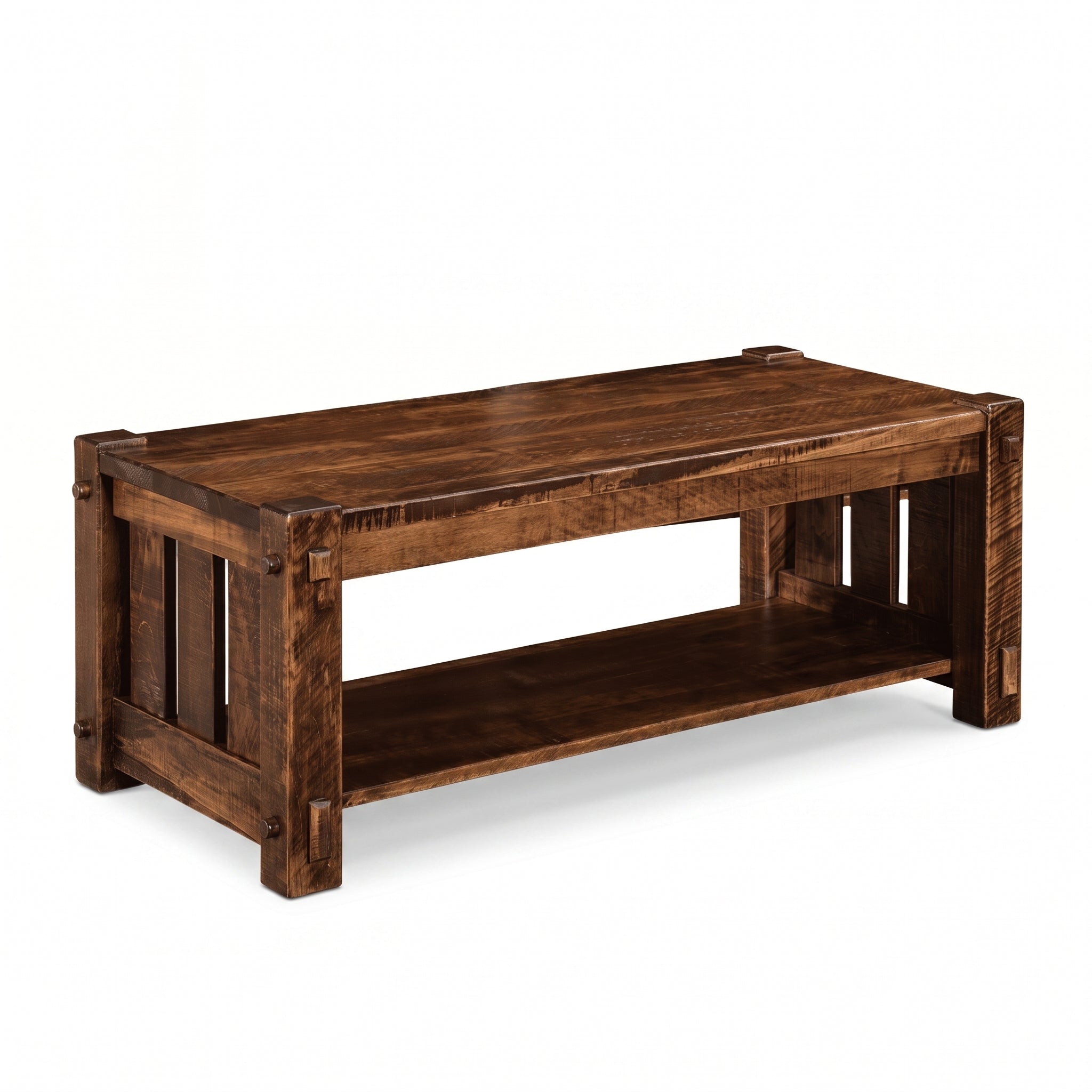 Mountain Roughsawn Wood Coffee Table