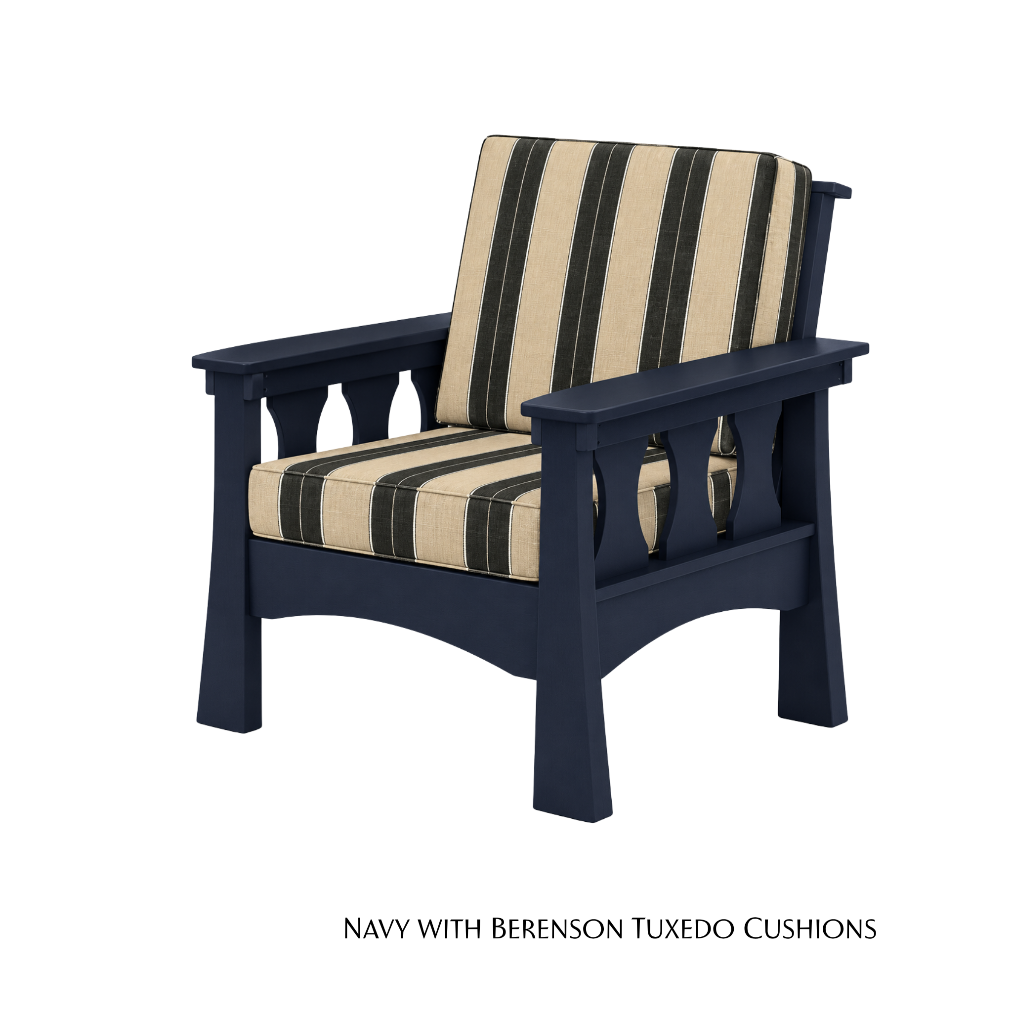 Craftsman Patio Chair with Cushion