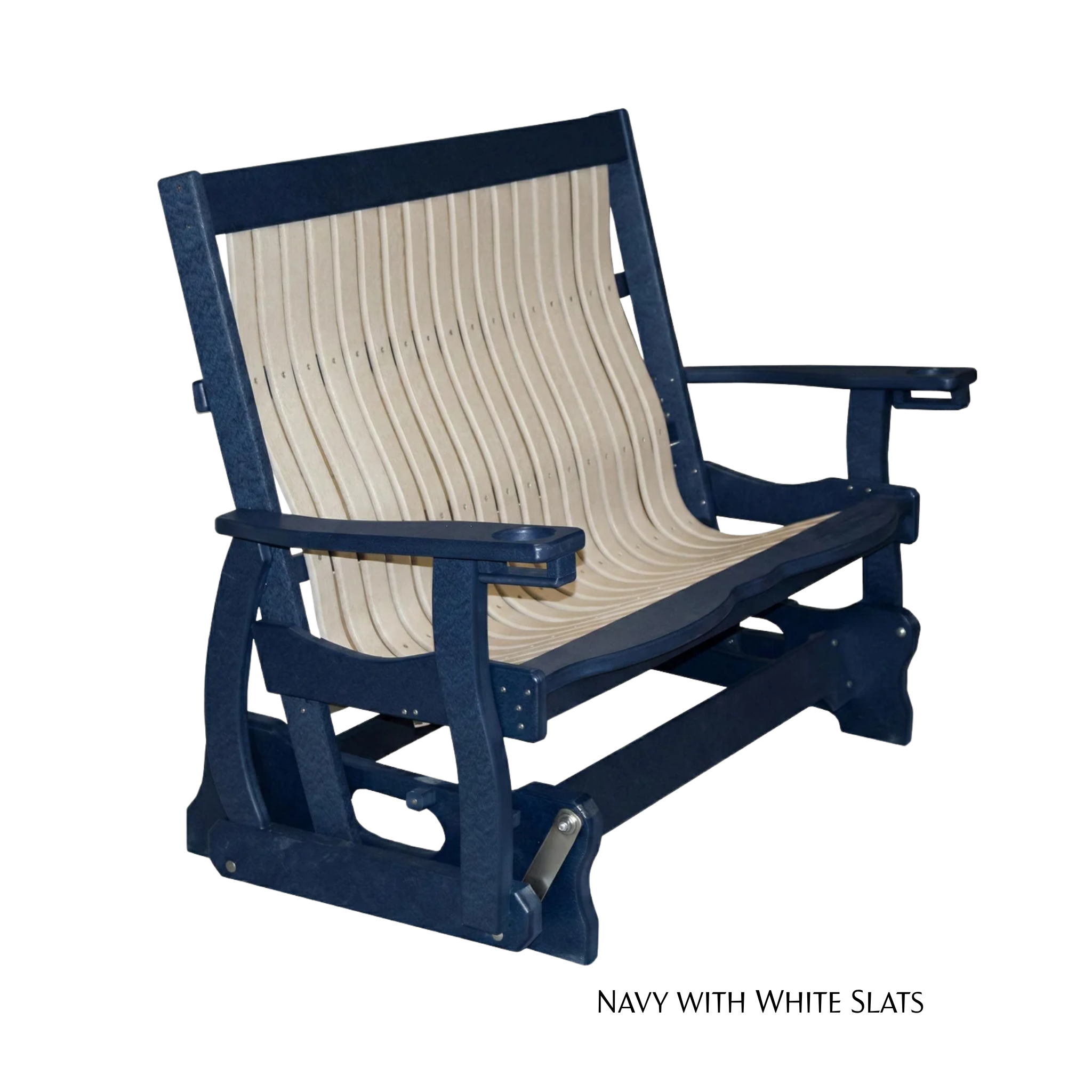 Mission Style Glider Bench