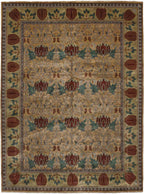 Oak Park Gold Hand Knotted Rug