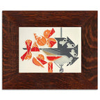 Titmouse Tidbit Tile - 6x8 - Cream