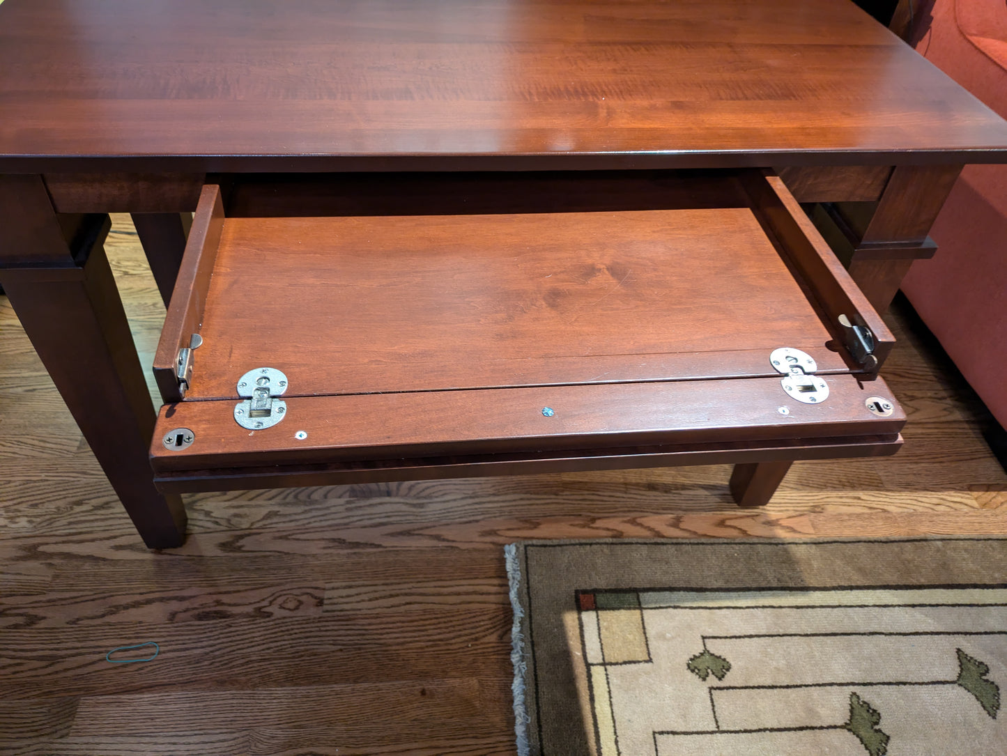 Clearance Medium Writing Desk with Drawer