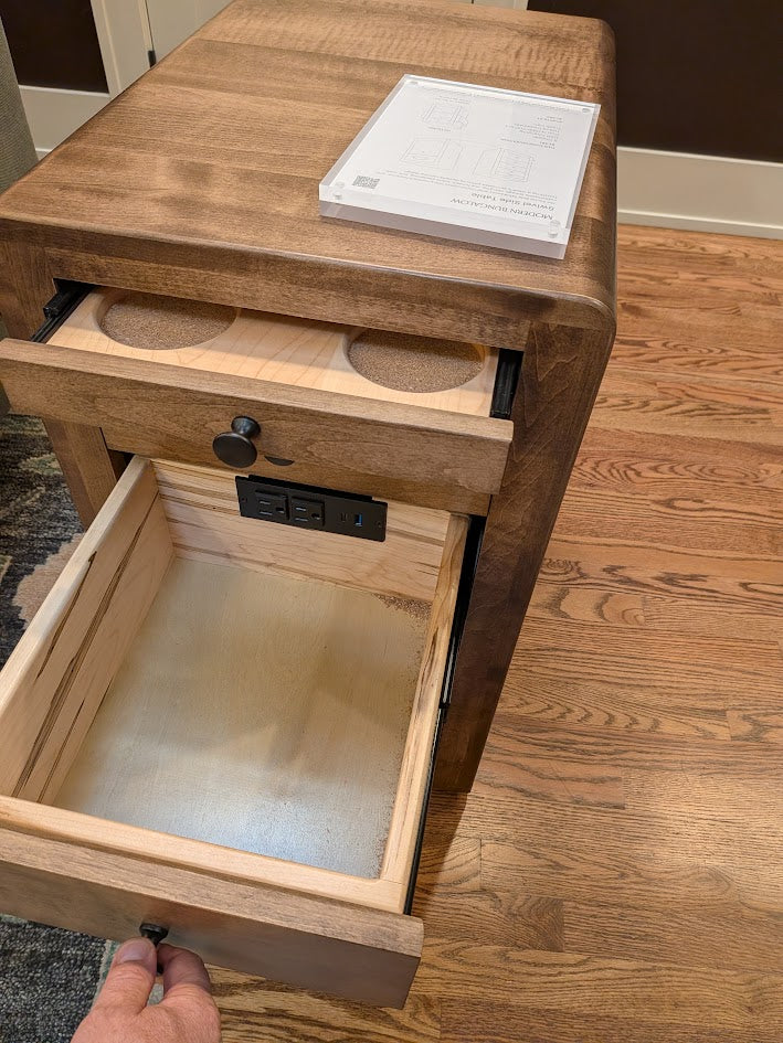 Swivel Side Table