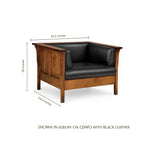 Prairie Mission Panel Cube Chair