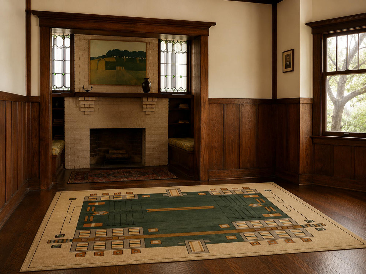 Prairie III Hand Knotted Rug