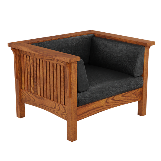 Prairie Mission Spindle Cube Chair