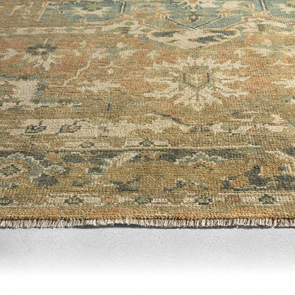 Rhapsody Orange Hand Knotted Rug