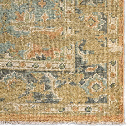 Rhapsody Orange Hand Knotted Rug