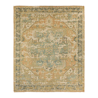 Rhapsody Orange Hand Knotted Rug